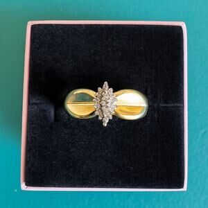 10K Gold Diamond Cluster Ring Size 10 – Real Diamonds 3.79g